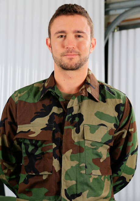 Active Duty: Hot american guys stud Colt Rivers and tough guy Pierce Hartman fuck after dick sucking