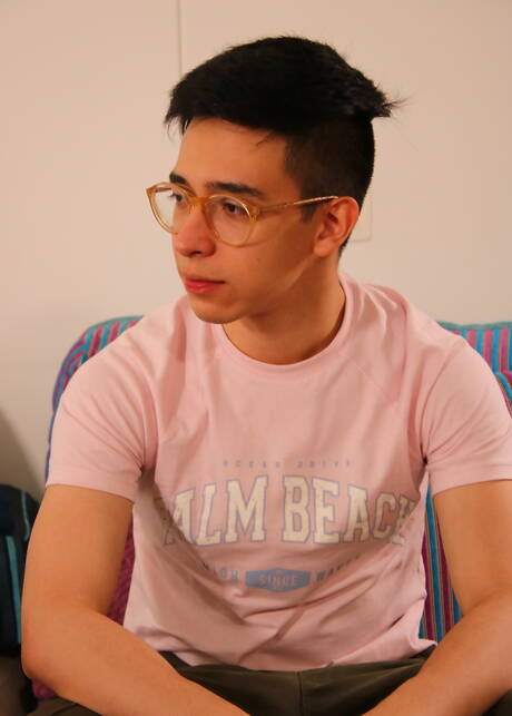 Helix Studios: Pretty boy Jonathan Lando and argentinian pretty boy Antu Burghos fuck after blowjob outside