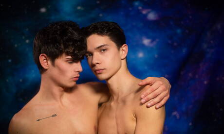 Nice american guys young Sam Ledger and young Seth Peterson have a good sex