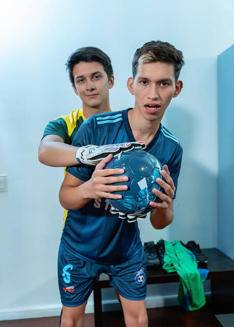 Beautiful boy Frank Bauer and argentinian twink Vincent Landi make a love