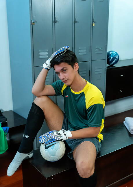 Beautiful boy Frank Bauer and argentinian twink Vincent Landi make a love