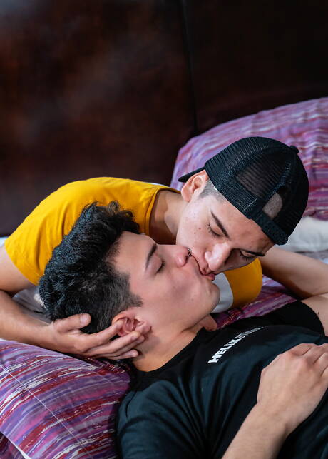 Dave Andrew, Francis Gerard, Alex Gerard, Audrey Jones in einer Gruppensexszene