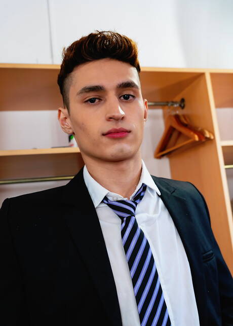 Sexy boys Sonny Davon, Sly Conan and Fabrice Rossi in hot threesome ass fuck action in hot shower