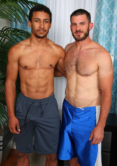 Chaosmen: American otter Vander Pulaski and  Jerome in hot homosexual scene