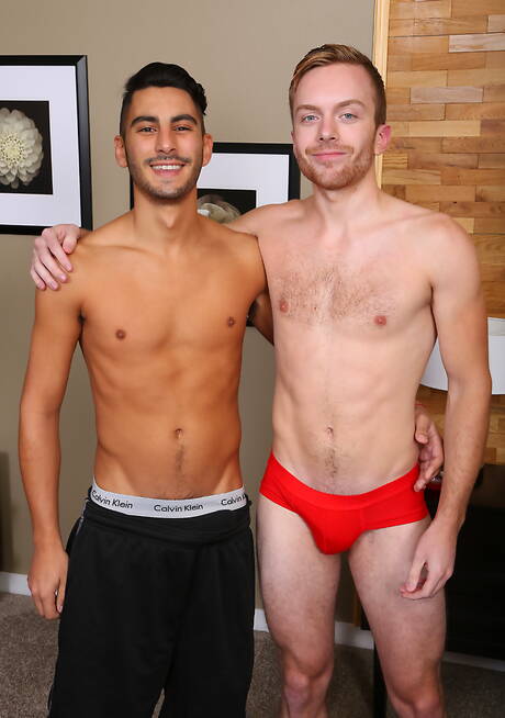 Der junge Kerl Thompson und der harte Latino-Typ Ricky Roberts lieben sich