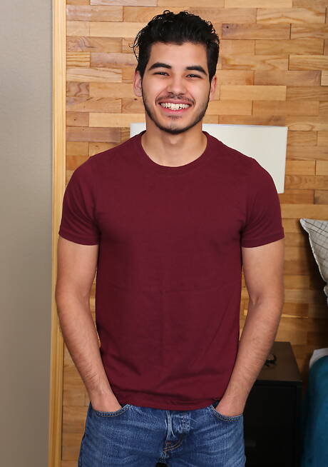 Latin superstud Damien Reign posing nude and showing nice ass