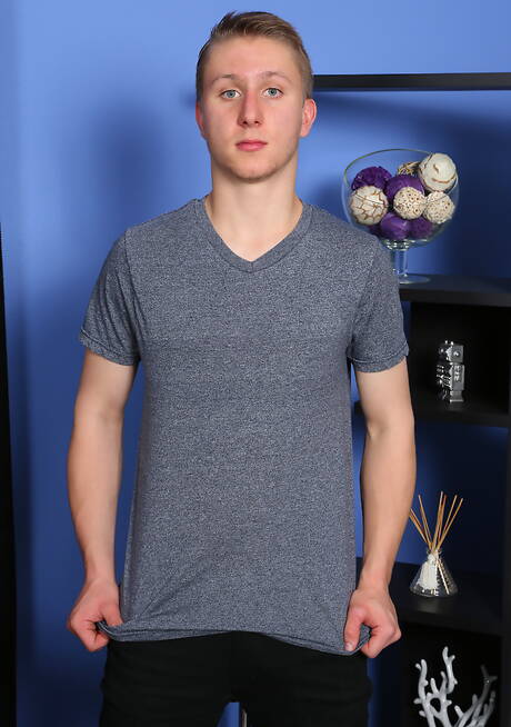 Young boy Barney undressing and showing his ass