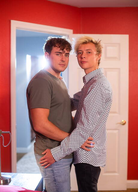 Helix Studios: Ezra Tanner und der amerikanische Schönling Josh Brady haben eine heiße Paarszene
