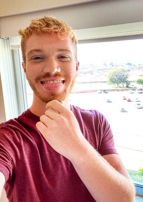 Men: Nice american guys young Dacotah Red and husky guy Johnny Bandera fuck ass after sucking cock