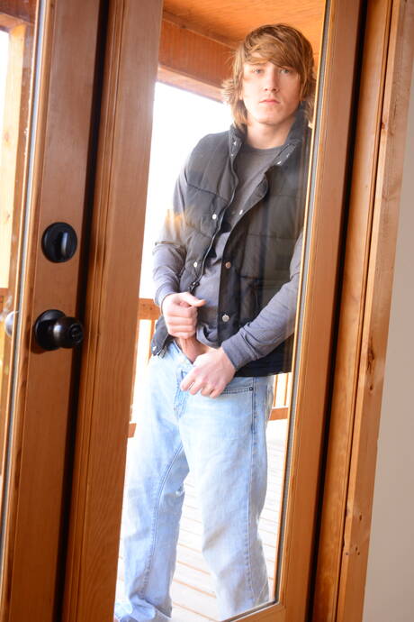 Bromo: Hot Bryce, Tom Faulk and Sebastian Young in hot 3some anal sex outside