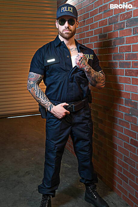 Znani Amerykanie, muskularny Zane Anders i muskularny Jordan Levine uprawiają gorący seks