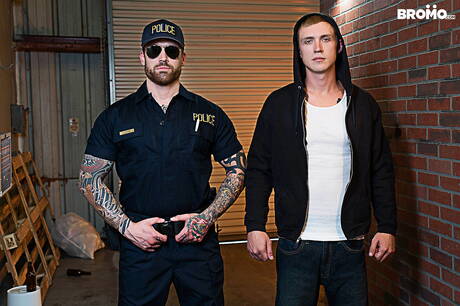 Bromo: Famous americans, beefy Zane Anders and beefcake Jordan Levine have a hot sex