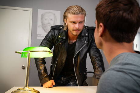 Beefcake Titus und der amerikanische Superhengst Blake Ryder in heißer Arschfick-Action