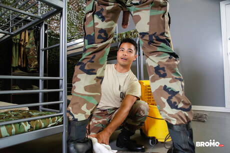 Bromo: Latin hunk Cesar Xes and  John Rene sucking and fucking each other