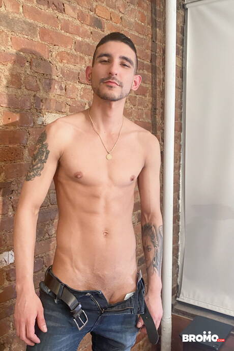 Der muskulöse Fly Tatem und der Muskelprotz Dick Deamon in einer heißen Homosexuellenszene