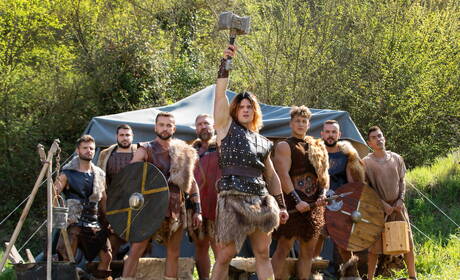 Tyler, Malik, Felix Fox, Sir Peter in einer heißen Blas- und Fickszene im Freien