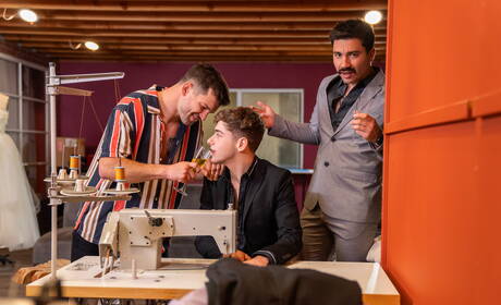 肌肉發達的布萊森和美國性感小鮮肉喬伊·米爾斯激情肛交