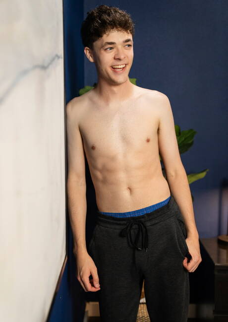 Daniel and Caden fucking Troye Dean one after another