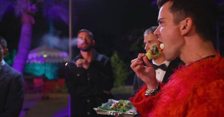 Dakota Payne, Chris Damned, Johnny Hunter, Trevor Harris em O ÚLTIMO PRATO ATO I