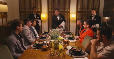 Johnny Ford, Chris Damned, Dante Colle i Jim Fit w OSTATNIM KURSIE AKT II