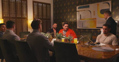 Johnny Ford, Chris Damned, Dante Colle i Jim Fit w OSTATNIM KURSIE AKT II