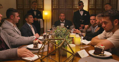 Disruptive Films: Johnny, Michael, Michael, Dakota, Chris, Dante, Jim have an orgy