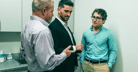 Horny buddies Dale Savage, Chris Damned and Calvin Banks sucking and fucking each other