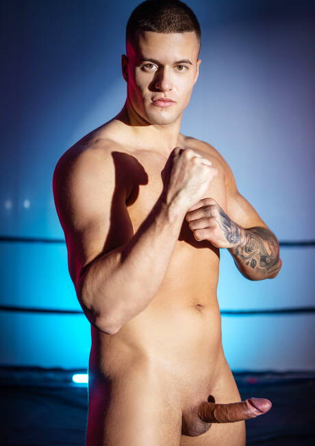 Die geilen Jungs Alex Mecum, Clark Delgaty und Darenger haben einen guten Dreier-Sex