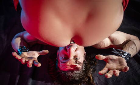 Die geilen Jungs Alex Mecum, Clark Delgaty und Darenger haben einen guten Dreier-Sex