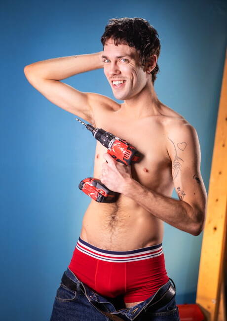 性感男孩 Malik Delgaty、Clark Delgaty 和 Chris Cool 享受三人性愛