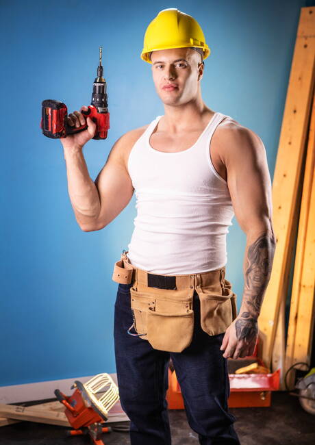 性感男孩 Malik Delgaty、Clark Delgaty 和 Chris Cool 享受三人性愛