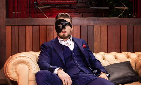 Attractive dude Craig Marks and sensual boy Doryann Margue fuck after dick sucking