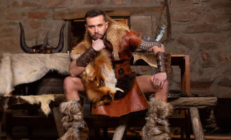 Norwegian muscular Tyler Berg and well-built Craig Marks in hard anal sex