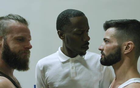 Shameless buddies Casey Everett, Deep Dicc and Brian Bonds make an interracial love