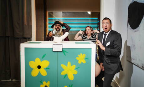 Gorący amerykańscy faceci, dobrze zbudowany Pierce Paris i muskularny Paul Canon uprawiają miłość