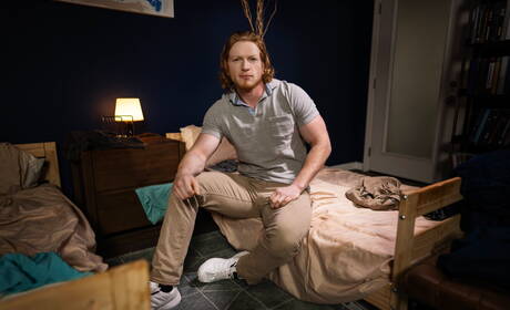 Les copains torrides Kyle Connors, Finn Harding et Felix Fox dans un trio de sexe hard