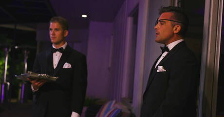 Johnny, Michael, Michael DelRay, Lance Hart, Dakota, Chris, Dante, Johnny, Trevor und Jim Fit veranstalten eine Schwulenorgie am Pool