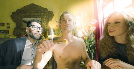 Die amerikanischen Pornostars Brandon Anderson und Dalton Riley haben heißen Analsex