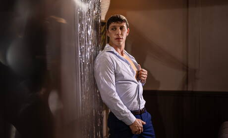 Niegrzeczni chłopcy Paul Canon, Finn Harding i Felix Fox w gorącym trójkącie seksu analnego