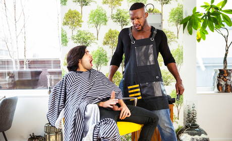 Heiße Amerikaner, Otter Ty Mitchell und Hengst Andre Donovan beim harten Analsex