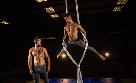 El rudo estadounidense Dante Colle y Dale en una follada anal muy caliente