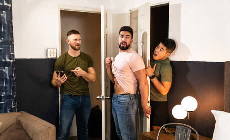 Famous americans, muscular Paul Wagner and strong bull Nick La fuck ass after sucking dick