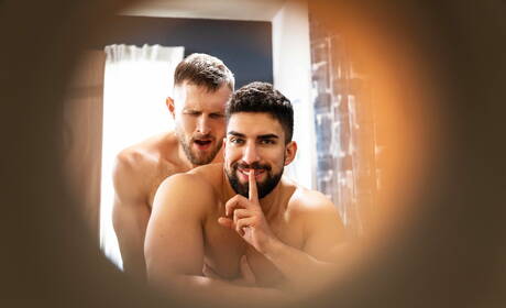 Famous americans, muscular Paul Wagner and strong bull Nick La fuck ass after sucking dick