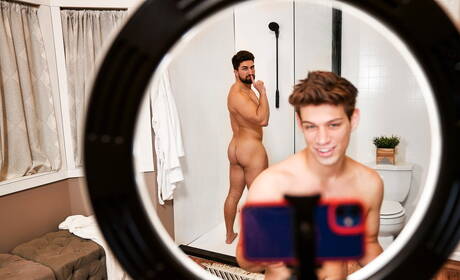 Men: Mili amerykańscy chłopcy uprawiają ostry seks analny z Michaelem Delrayem i kulturystą Nickiem La