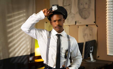 Hot american dudes muscular Adrian Hart and strong bull Nick La in hot interracial anal sex