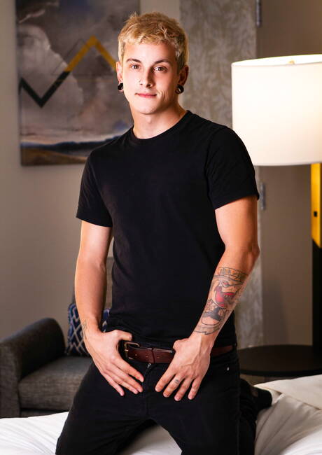 Men: Canadian bodybuilder Ryan Bones and  Harvey Sid banged each other