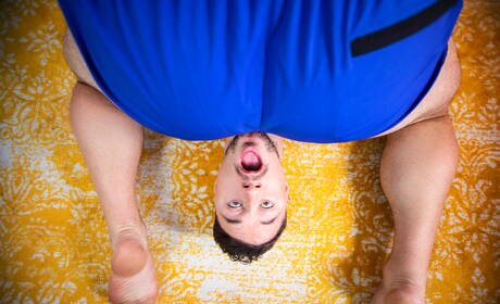 Der gut gebaute Kanadier Skyy Knox und der kanadische Bodybuilder Malik Delgaty lieben sich