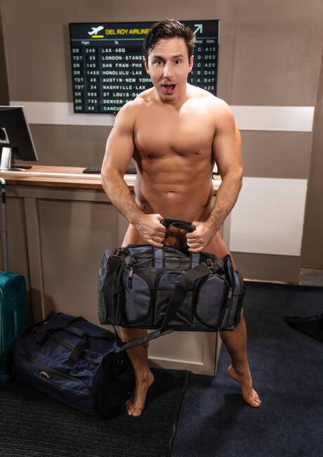 Aardige Amerikaanse twink Joey Mills en gespierde kerel Reese Rideout maken de liefde