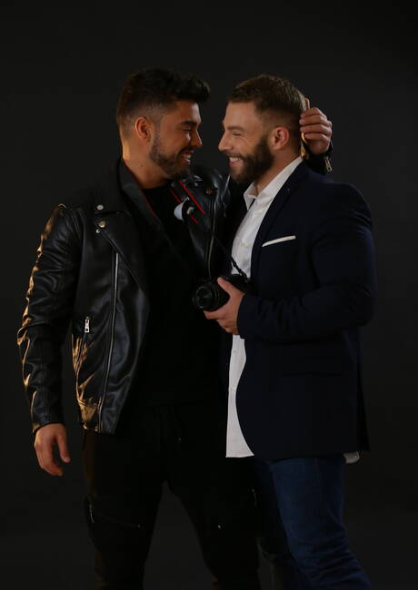 Men: Spanish muscular Diego Reyes and spanish muscular Dann Grey in hot anal sex