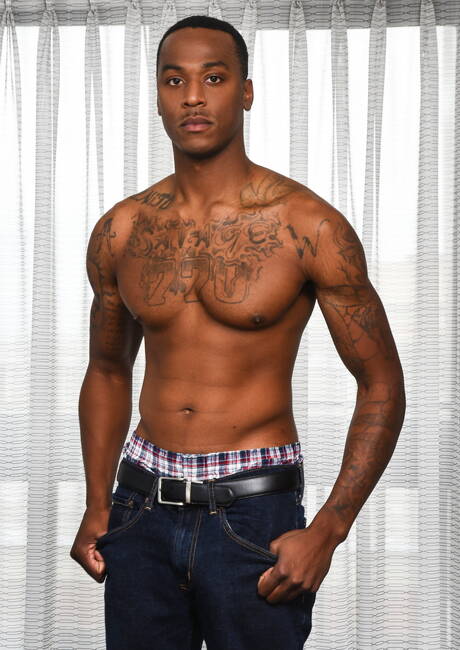 De goed gebouwde A.strokes en de knappe Parker Scott in interraciale liefde